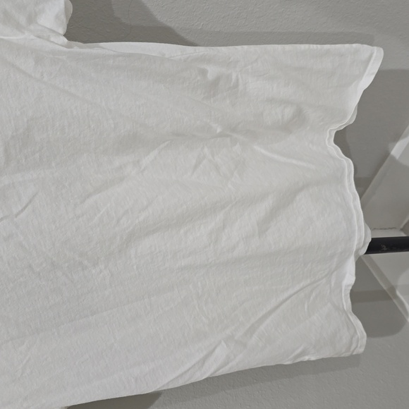 The North Face Women's White Short Sleeve Tee Black Logo T-Shirt Medium - Picture 10 of 11